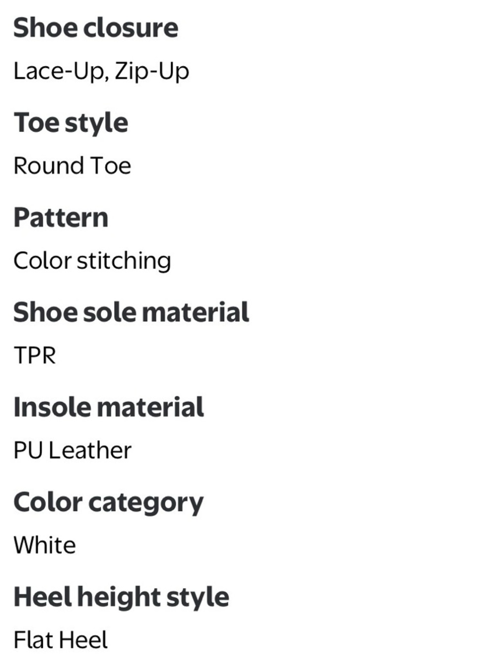 TMA EYES White Faux Leather Winter Boots Women's Size 8 - Picture 14 of 16